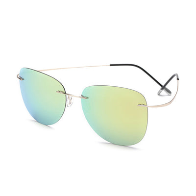 Gafas de Sol Polarizadas Rimless Toad para Mujer - Image 6