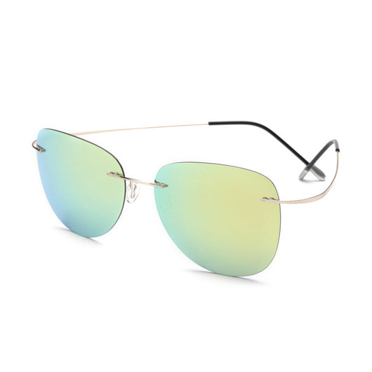 Gafas de Sol Polarizadas Rimless Toad para Mujer - Image 6