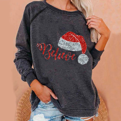 Sudadera Estampada Talla Grande para Mujer - Hoodie de Felpa Cómoda - Image 3