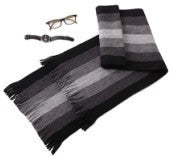 Bufanda Gruesa Casual para Hombre con Efecto Cachemira y Combinación de Colores - Image 5