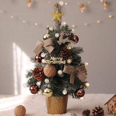 Árbol de Navidad DIY de PE para Decorar tu Escritorio - Image 11