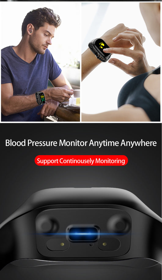 Pulsera Inteligente M1 con Auriculares Bluetooth 2 en 1 - Monitor de Frecuencia Cardíaca y Llamadas - Image 11
