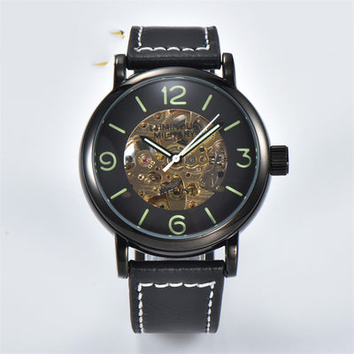 Reloj Mecánico Automático Hueco Impermeable para Hombre - Image 13