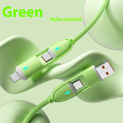 Cable de Carga Rápida 4 en 1 de Silicona Premium - Image 10