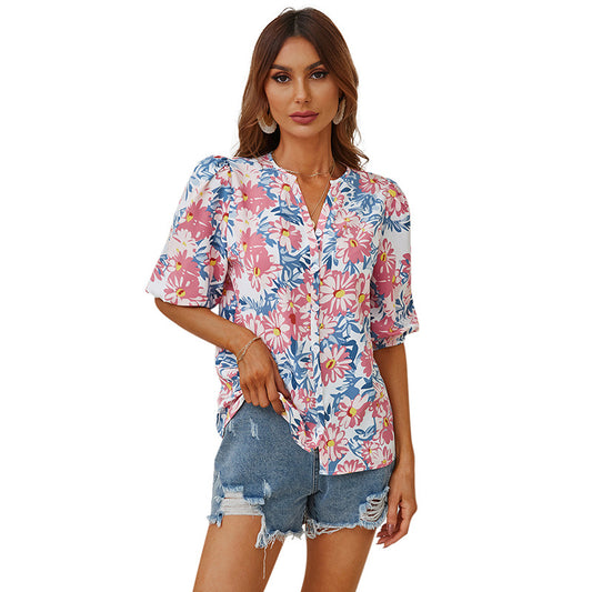 Blusa Casual de Cintura Alta con Moño - Image 2