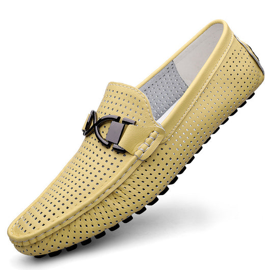 Sandalias de Cuero Suave para Hombre con Suela Transpirable - Image 7