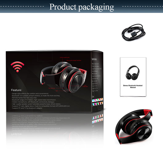 Auriculares Bluetooth Inalámbricos Plegables - Image 28