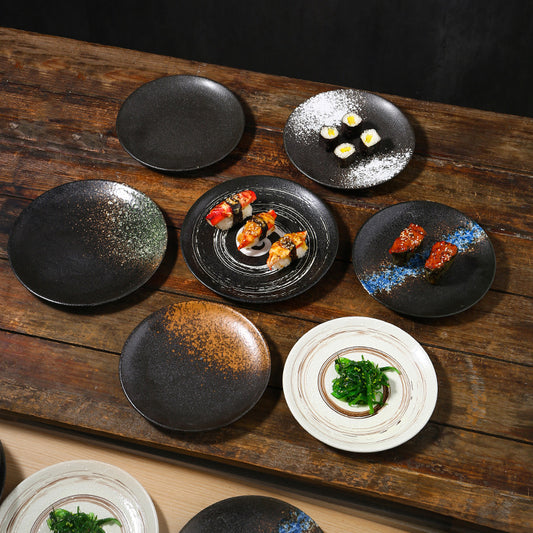 Plato Shallow Cerámica Japonesa - Diseño Minimalista - Image 2