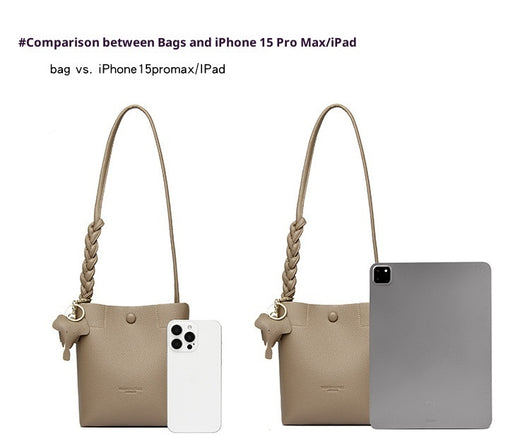 Bolso Bandolera de Cuero Suave para Celular Multicompartimento - Image 15