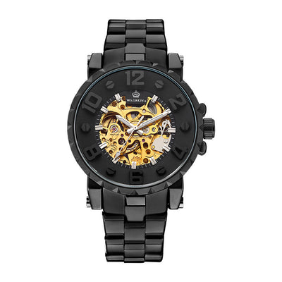 Reloj Mecánico Automático para Hombre Acero Inoxidable Hueco - Image 7