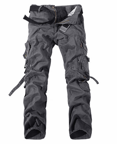 Pantalones Cargo Multibolsillos para Hombre - Estilo Lavado Moderno - Image 6