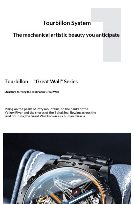 Reloj Mecánico Tourbillon Serie Gran Muralla - Image 22