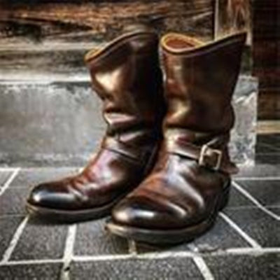 Botas Martin Tipo Cuña Elegantes con Punta Afilada - Image 9
