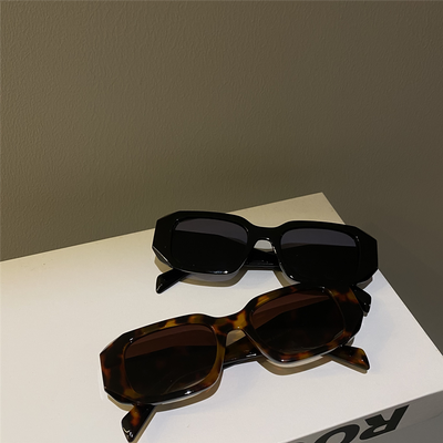 Gafas de Sol Irregulares con Protección UV - Unisex Estilo Black - Image 8