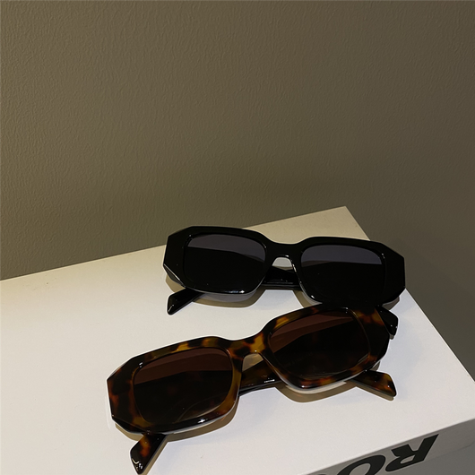 Gafas de Sol Irregulares con Protección UV - Unisex Estilo Black - Image 8