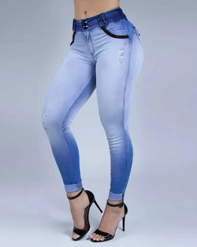 Pantalones Skinny Degradados para Mujer - Image 14