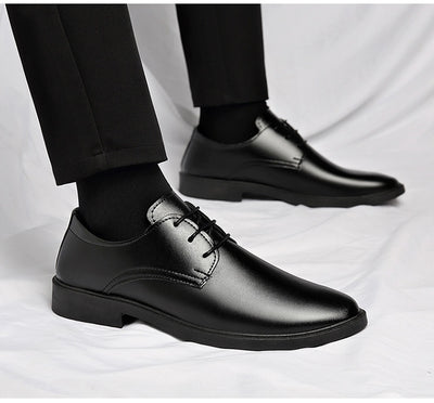 Zapatos de Cuero Casual-Formal Estilo Británico para Jóvenes - Image 13