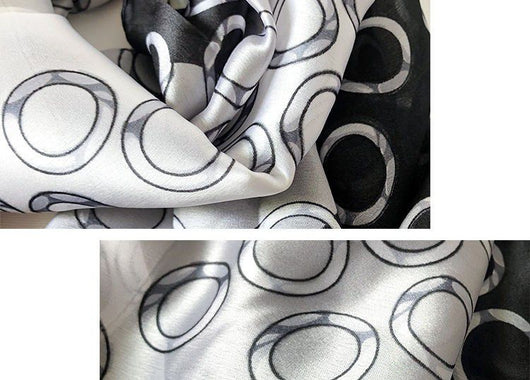 Pashmina Elegante Estilo Occidental - Bufanda Fina de Seda para Invierno - Image 8