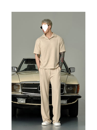 Conjunto Casual Hombre: Camiseta Polo Manga Corta y Pantalón - Image 8