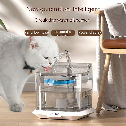 Dispensador de Agua Circulante Inteligente para Mascotas y Gatos