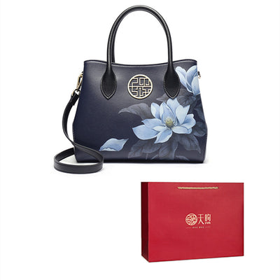 Bolso de Cuero para Mujer Estilo Oriental Elegante - Image 4