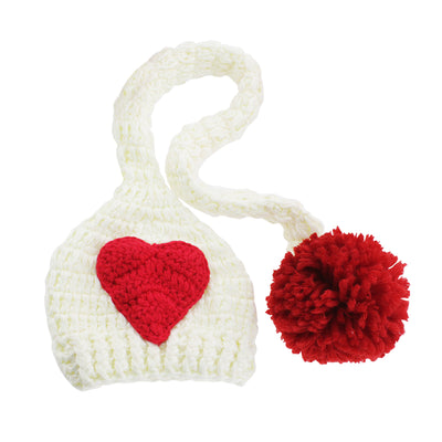 Gorro Largo de Amor para Sesiones Fotográficas de Recién Nacidos - Image 4