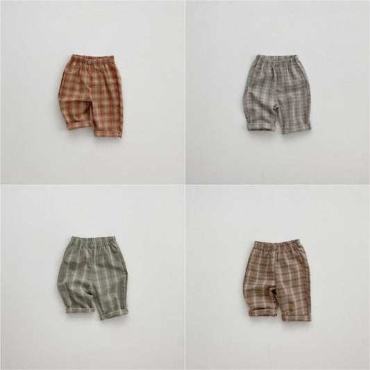 Pantalones a Cuadros Casuales para Niño - Comodidad y Estilo