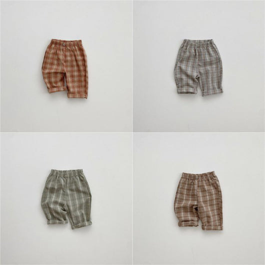 Pantalones a Cuadros Casuales para Niño - Comodidad y Estilo