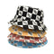 Gorro Reversible Cuadrille con Letras para Mujer - Doble Cara