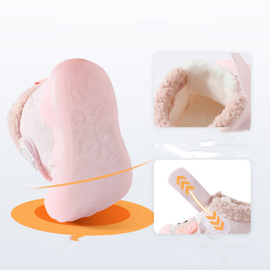 Zapatos de Algodón Cálidos para Niños y Mujeres - Calzado de Invierno Suave - Image 3