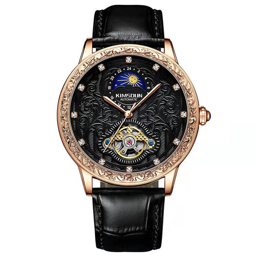 Reloj Mecánico Tourbillon de Lujo para Hombre Ejecutivo - Image 13