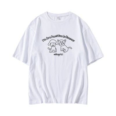 Blusa Estampada Hombro Descubierto Manga Corta Unisex - Image 12