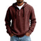Suéter Hoodie Entallado con Cierre Medio para Hombre