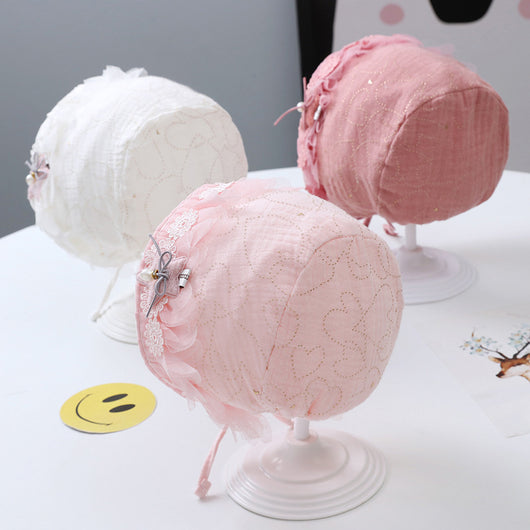 Gorro Infantil Niña Primavera Otoño Tela Ligera - Image 15