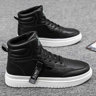 Botines Blancos para Hombre Estilo Coreano - Image 12
