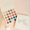 Paleta de Sombras 25 Colores Tierra y Té con Leche - Acabado Mate Premium