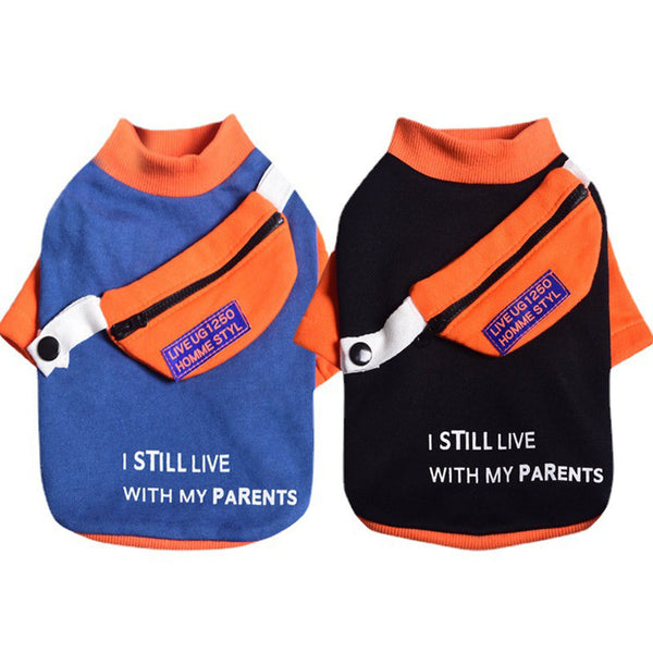 Suéter para Perro Pequeño con Mochila Desmontable