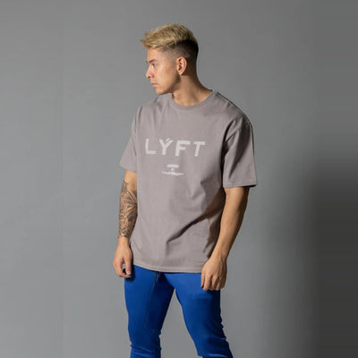 Playera Deportiva Hombre Cuello Redondo Algodón 100% Fitness Manga Corta - Image 2