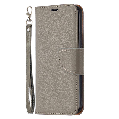 Funda Cartera Flip con Patrón Litchi, Correa y Protección Total - Image 2