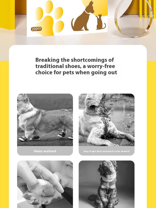 Protectores Desechables Impermeables para Patas de Mascotas - Image 15