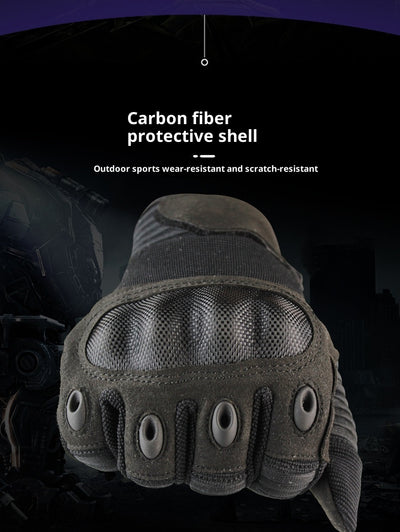 Guantes Tácticos Motociclista con Pantalla Táctil y Dedos Completos - Image 13