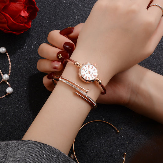 Reloj de Aleación Trendy para Estudiantes