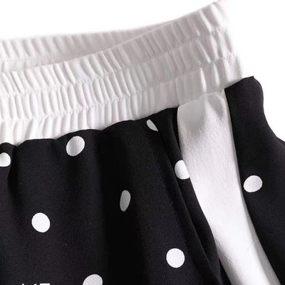 Pantalones Anchos de Chifón Suave y Transpirable para Mujer - Image 9