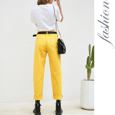 Pantalones Pencil Elásticos Sueltos y Ligeros para Mujer - Image 10