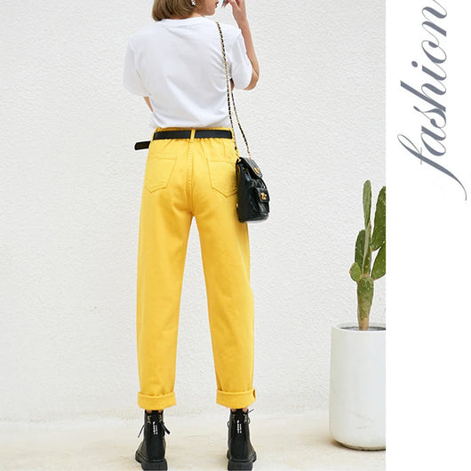 Pantalones Pencil Elásticos Sueltos y Ligeros para Mujer - Image 10
