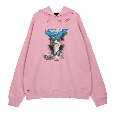 Sudadera con Capucha Skeleton Butterfly - Diseño de Moda Urbana - Image 10