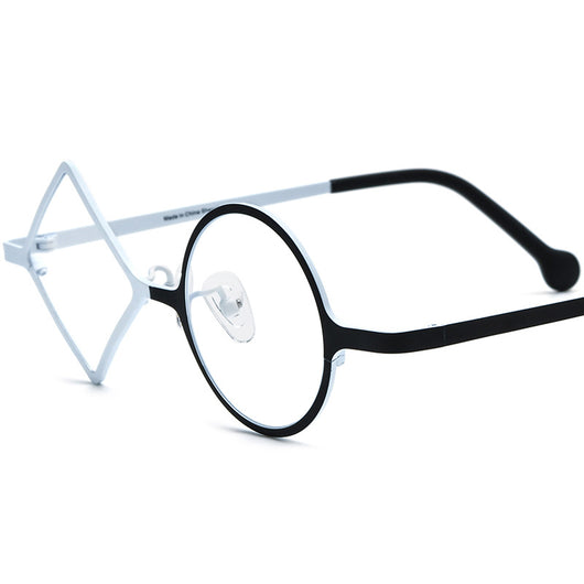 Gafas Bloqueadoras de Luz Azul Titanio Ultraligeras Diseño Irregular - Image 6
