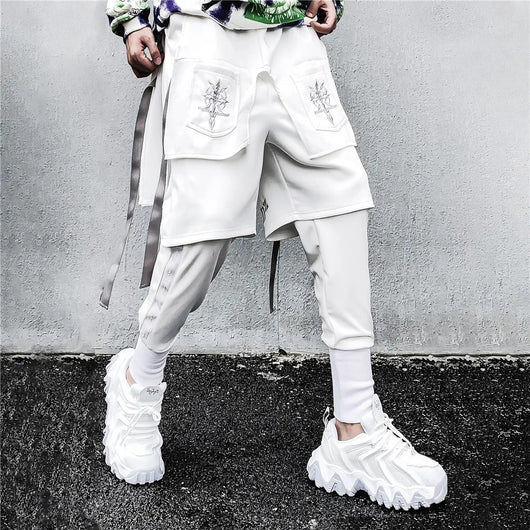 Pantalones Sueltos Efecto Dos Piezas - Diseño Moderno Noveno - Image 13