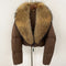Brown Raccoon Fur