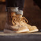 Botas Retro Americanas de Ante Caña Media